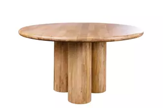 Kulatý jídelní stůl ART DECO 140 CM masiv mango Kulatý jídelní stůl ART DECO 140 CM masiv mango