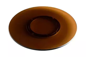 Otočný podnos SERVANT 50 CM jantarové tvrzené sklo Otočný podnos SERVANT 50 CM jantarové tvrzené sklo