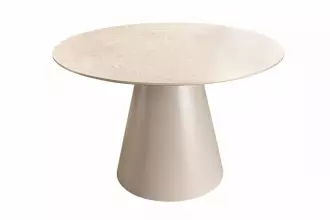 Kulatý jídelní stůl UNIQUE II 120 CM betonový vzhled Kulatý jídelní stůl UNIQUE II 120 CM betonový vzhled