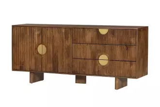 Komoda MADISON 180 CM hnědá masiv mango Komoda MADISON 180 CM hnědá masiv mango