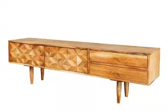 Televizní stolek ALPINE 145 CM masiv akácie honey Televizní stolek ALPINE 145 CM masiv akácie honey