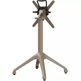 Zahradní stolová podnož YUNA khaki pro desky max O80 cm nebo 80×80 cm Zahradní stolová podnož YUNA khaki pro desky max O80 cm nebo 80×80 cm
