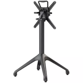 Zahradní stolová podnož YUNA černá pro desky max O80 cm nebo 80×80 cm Zahradní stolová podnož YUNA černá pro desky max O80 cm nebo 80×80 cm