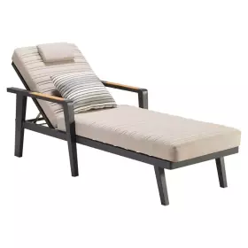 Zahradní lehátko EMOTI BLACK TAUPE Zahradní lehátko EMOTI BLACK TAUPE