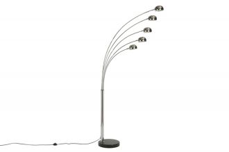 Stojací lampa FIVE LIGHTS 250 CM chromovaná - ROZBALENO Stojací lampa FIVE LIGHTS 250 CM chromovaná - ROZBALENO