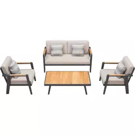 Zahradní 4 místná sedací souprava EMOTI BLACK TAUPE Zahradní 4 místná sedací souprava EMOTI BLACK TAUPE