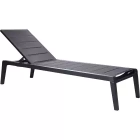 Zahradní lehátko EMOTI BLACK Zahradní lehátko EMOTI BLACK