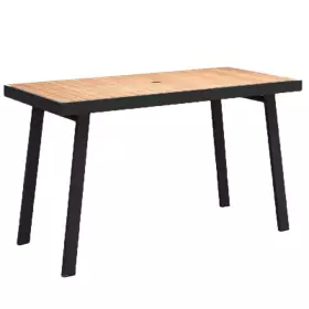 Zahradní barový stůl YORK 180 CM BLACK Zahradní barový stůl YORK 180 CM BLACK