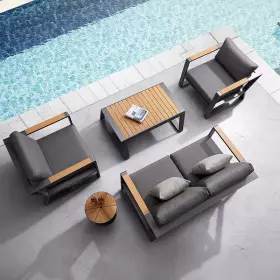 Zahradní 4 místná sedací souprava EXEE 2.0 BLACK Zahradní 4 místná sedací souprava EXEE 2.0 BLACK