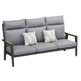 Zahradní třímístná pohovka EMOTI 2.0 BLACK TAUPE Zahradní třímístná pohovka EMOTI 2.0 BLACK TAUPE