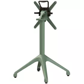 Zahradní stolová podnož YUNA zelená pro desky max O80 cm nebo 80×80 cm Zahradní stolová podnož YUNA zelená pro desky max O80 cm nebo 80×80 cm