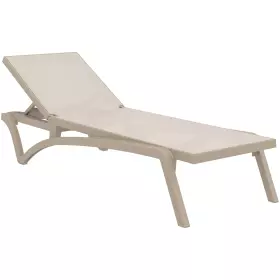Zahradní lehátko PACIFIC taupe Zahradní lehátko PACIFIC taupe