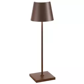 Zahradní lampička POLDINA hnědá - 38 cm Zahradní lampička POLDINA hnědá - 38 cm