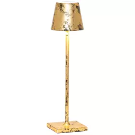 Zahradní lampička POLDINA zlatočerná - 27,5 cm Zahradní lampička POLDINA zlatočerná - 27,5 cm