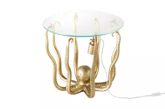 Odkládací stolek WILDLIFE OCTOPUS 50 CM zlatý Odkládací stolek WILDLIFE OCTOPUS 50 CM zlatý