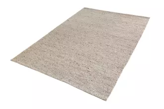Koberec WOOL 240x160 CM stříbrně šedá vlna Koberec WOOL 240x160 CM stříbrně šedá vlna