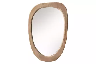 Oválné zrcadlo ORGANIC 105 CM masiv borovice Oválné zrcadlo ORGANIC 105 CM masiv borovice