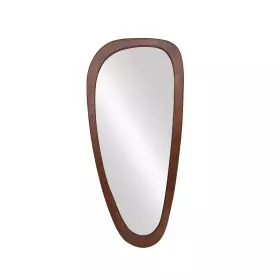 Oválné zrcadlo ORGANIC 120 CM ořechový vzhled Oválné zrcadlo ORGANIC 120 CM ořechový vzhled
