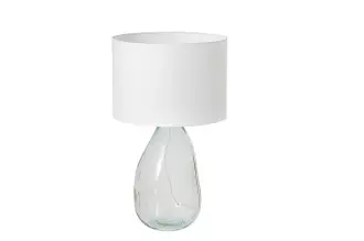 Stolní lampa CLASSICO 60 CM bílá recyklované sklo Stolní lampa CLASSICO 60 CM bílá recyklované sklo