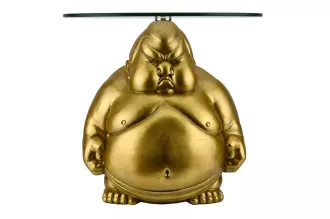 Konferenční stolek SUMO 55 CM zlatý Konferenční stolek SUMO 55 CM zlatý