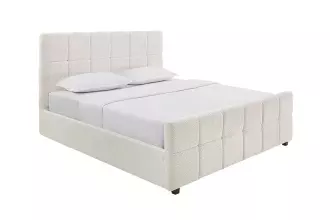 Postel s ÚP PRESTIGE 180x200 CM krémová colin bouclé Postel s ÚP PRESTIGE 180x200 CM krémová colin bouclé