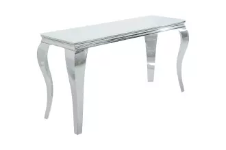 Konzolový stolek MODERN BAROCCO 140 CM bílý Konzolový stolek MODERN BAROCCO 140 CM bílý