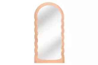 Nástěnné zrcadlo WAVE 160 CM meruňkové Nástěnné zrcadlo WAVE 160 CM meruňkové