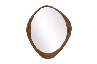 Nástěnné zrcadlo ORGANIC 90 CM ořechový vzhled Nástěnné zrcadlo ORGANIC 90 CM ořechový vzhled