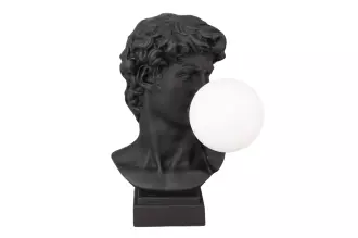 Stolní lampa DAVID 30 černá/bílá Stolní lampa DAVID 30 černá/bílá