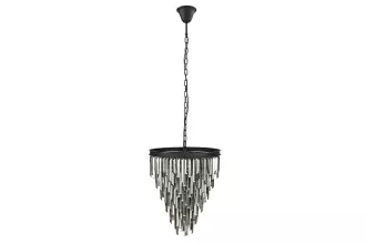 Stropní svítidlo CRYSTAL 50 CM černá kov Stropní svítidlo CRYSTAL 50 CM černá kov