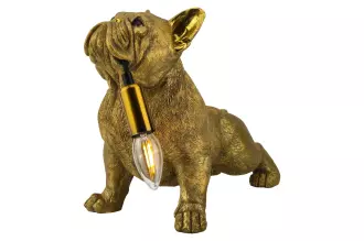 Stolní lampa BULLDOG 35 CM zlatá Stolní lampa BULLDOG 35 CM zlatá