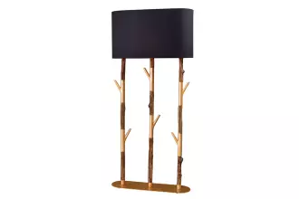 Stojací lampa JEWELRY 150 CM přírodní/zlatá masiv železné dřevo Stojací lampa JEWELRY 150 CM přírodní/zlatá masiv železné dřevo
