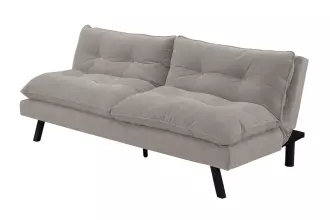 Rozkládací pohovka COCOONING 190 CM greige žinylková tkanina Rozkládací pohovka COCOONING 190 CM greige žinylková tkanina