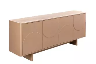 Komoda SAVOY 3D 180 CM béžová/travertin Komoda SAVOY 3D 180 CM béžová/travertin