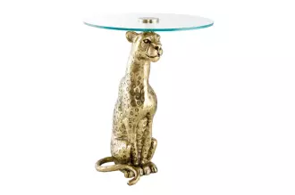 Odkládací stolek WILDLIFE PANTHER 60 CM zlatý Odkládací stolek WILDLIFE PANTHER 60 CM zlatý