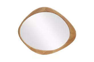 Nástěnné zrcadlo ORGANIC 90 CM dubový vzhled Nástěnné zrcadlo ORGANIC 90 CM dubový vzhled