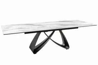 Jídelní stůl INFINITY MRAMOR 180-220-260 CM keramika rozkládací Jídelní stůl INFINITY MRAMOR 180-220-260 CM keramika rozkládací