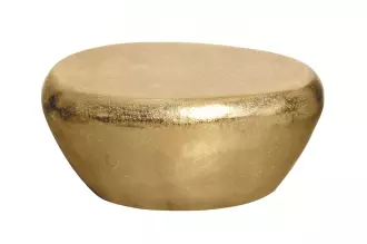 Konferenční stolek STONE 75 CM zlatý Konferenční stolek STONE 75 CM zlatý