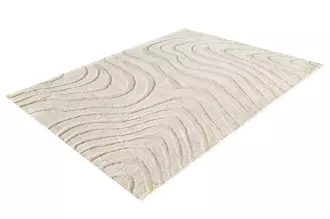 Koberec WAVE 170x240 CM krémovo-béžový Koberec WAVE 170x240 CM krémovo-béžový
