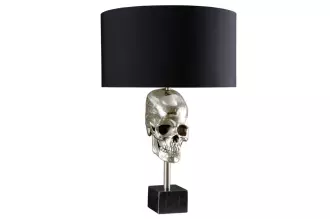 Stolní lampa SKULL 56 CM stříbrná Stolní lampa SKULL 56 CM stříbrná