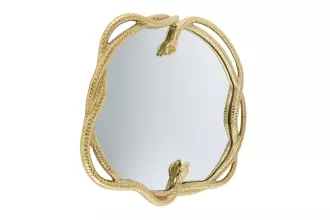 Nástěnné zrcadlo WILDLIFE SNAKE XL 85 CM zlatá Nástěnné zrcadlo WILDLIFE SNAKE XL 85 CM zlatá