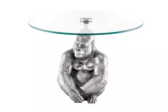 Konferenční stolek WILDLIFE GORILA 60 CM stříbrný Konferenční stolek WILDLIFE GORILA 60 CM stříbrný