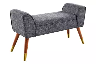 Lavice SCARLETT 90 CM antracitová colin bouclé Lavice SCARLETT 90 CM antracitová colin bouclé