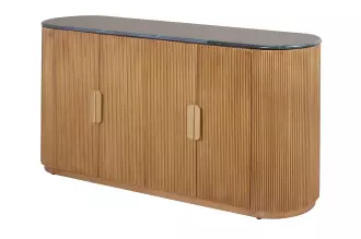 Komoda VENEZIANO 170 CM zelený mramor/masiv mango Komoda VENEZIANO 170 CM zelený mramor/masiv mango