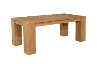 Konferenční stolek MAKASSAR 100 CM krémový masiv mango Konferenční stolek MAKASSAR 100 CM krémový masiv mango