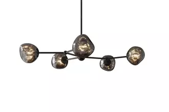 Stropní svítidlo LIQUID DIAMOND 97 CM kouřová černá Stropní svítidlo LIQUID DIAMOND 97 CM kouřová černá