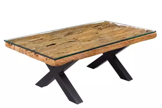 Konferenční stolek BARRACUDA X 110 CM masiv teak Konferenční stolek BARRACUDA X 110 CM masiv teak