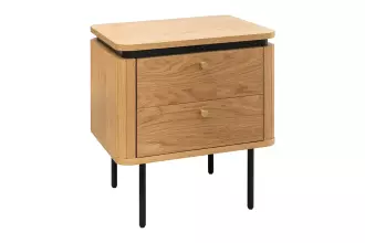 Noční stolek ATELIER 55 CM dubová dýha Noční stolek ATELIER 55 CM dubová dýha