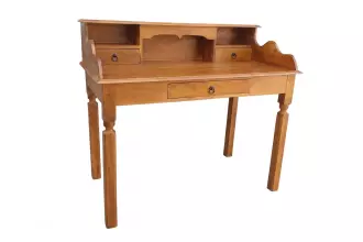 Sekretář HEMINGWAY 115 CM medový masiv mango Sekretář HEMINGWAY 115 CM medový masiv mango