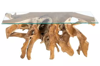 Konzolový stolek ROOT 150 CM masiv teak Konzolový stolek ROOT 150 CM masiv teak